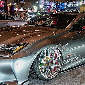 (4K)LEXUS LS VIPSTYLE custom ヤバKING レクサスLS VIPカー - TOKYO AUTO SALON 2019