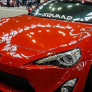 (4K)TOYOTA86 VIPSTYLE bodykit トヨタ８６カスタム VIPカー - NAGOYA AUTO TREND 2019