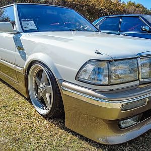 (4K)TOYOTA 13 CROWN JDM VIPCAR 13クラウン カスタム ドレフェス関西2020ファイナル