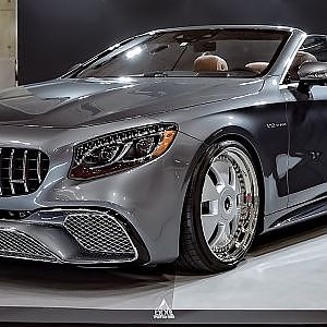 NIZO LOW MERCEDES S65 AMG OAM2022 - メルセデス AMG S65 カブリオレ 大阪オートメッセ2022