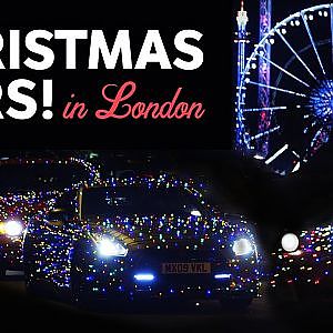 10 Christmas Cars Take Over London!