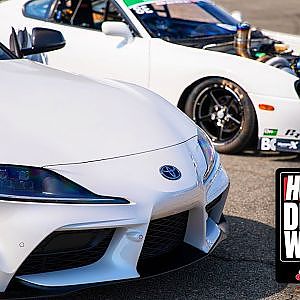 MKIV AND MKV Supras came to BATTLE! | Drag Week Day 1