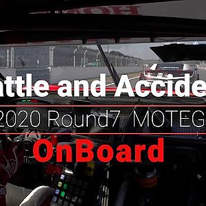 2020 AUTOBACS SUPER GT Round7　FUJIMAKI GROUP MOTEGI GT 300km RACE  On Board  Battle and Accident
