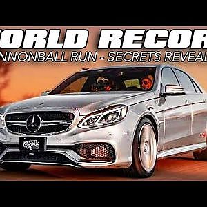 NY to LA in 27 Hours - Cannonball Record Holder Tells All!