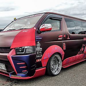 Japanese Wa Style widefender HIACE ハイエース ワイドボディ - SBM2023