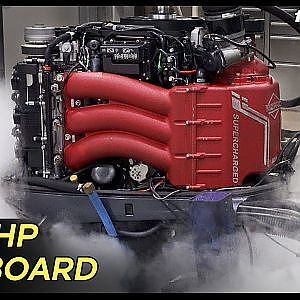 We visit a Marine engine dyno - Supercharged outboards with Nizpro Marine | fullBOOST