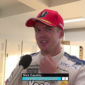 2018 AUTOBACS SUPER GT Rd.3 Nick Cassidy interview after the race