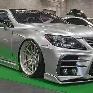 SPARKFINE LEXUS LS460 VIPCAR スパークファイン レクサスLS 銀影ラスター - OAM2023 大阪オートメッセ2023