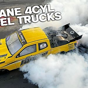 Exploring Thailand's Drag Racing Scene (7 Second Diesel Trucks with 4 Cylinders!)