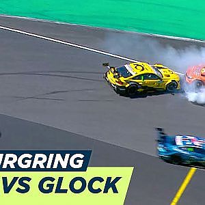 Timo Glock commits and crashes - DTM Nürburgring 2018