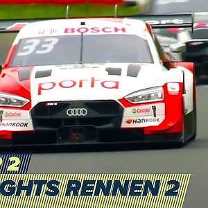 Rast mit viertem Zolder-Sieg - Kubica Dritter | Highlights Rennen 2 | DTM Zolder 2 2020