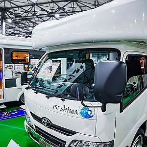 ダイレクトカーズ カムロード キャブコン 伊勢志摩 CAMROAD Iseshima TOKYO CAMPING CAR SHOW 2021 - 東京キャンピングカーショー2021