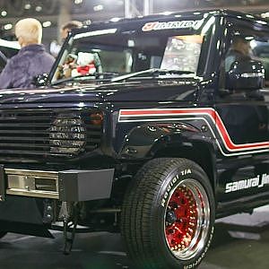 K-BREAK JIMNY SIERRA JIMRIDE Kブレイク ジムニーシエラ 令和のsamurai仕様 - TAS2023 東京オートサロン2023