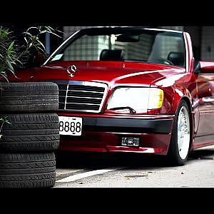 cinemascope 1993 mercedes AMG 300CE convertible Cabrio TAIWAN - RE Grading