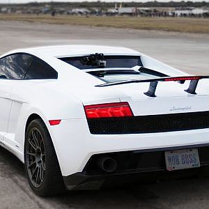 6-Speed Half Mile Record! - Twin Turbo Lambo
