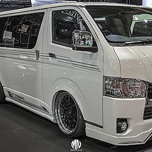 DYNASTY  TOYOTA 200 HIACE modified OAM2022 - ダイナスティ 200系 ハイエース カスタム 大阪オートメッセ2022