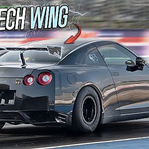 2800hp GTR uses ELECTRO MAGNETS for MAX downforce! (200+ MPH)