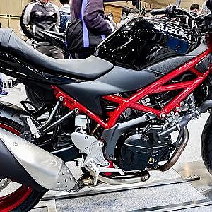 (4K)SIZIKI SV650 ABS 2018 スズキSV650 - 大阪モーターサイクルショー2018
