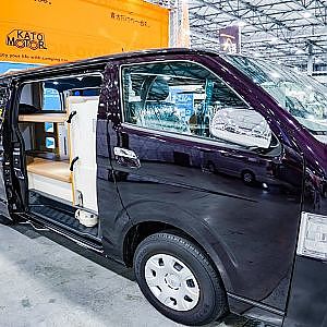 OMC ZERO ハイエース バンコン HIACE VANConversion TOKYO CAMPING CAR SHOW 2021 - 東京キャンピングカーショー2021