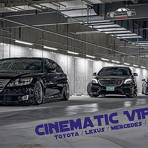 cinematic VIPCAR multi storey parking facilitie Toyota , Lexus , Mercedes , Nissan - SONY FX3 50mm