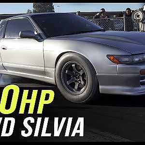 AWD Silvia 1/4 mile test | fullBOOST