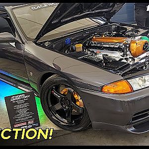 JDM Burger with the lot! - R32 GT-R build by Norri Factory | fullBOOST