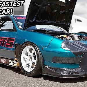 1200hp HONDA sets New FWD 1/2 MILE RECORD! (210+ mph!)
