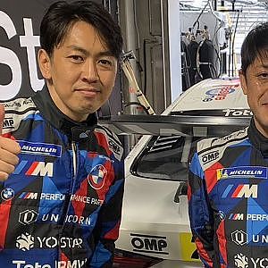 公式テスト・富士スピードウェイ GT300クラス 二日間総合トップタイム 7号車 Studie BMW M4　 荒 聖治/柳田 真孝