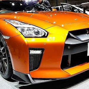 (4K)NISSAN GT-R 2018 日産GT-R - 大阪モーターショー2017