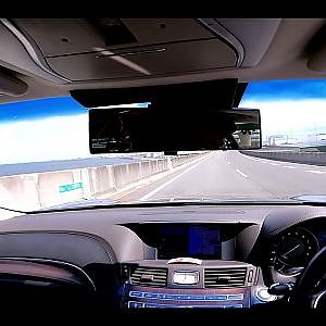 NISSAN Y51 CIMA POV DRIVING シーマハイブリッド 51シーマ 運転手目線 ドライブ動画 関空駐車場～関空連絡橋 車載動画
