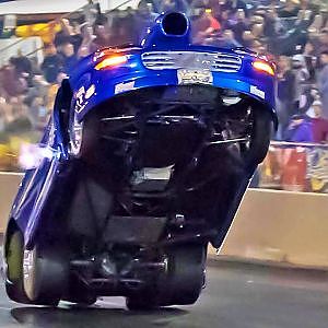 Camaro NEARLY Flips! Nitrous V8 POWER!!