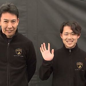 SUPER GT公式テスト岡山300クラストップタイム 88号車 JLOC 小暮卓史/元嶋佑弥インタビュー「楽観視はしていないけど、期待はしている」