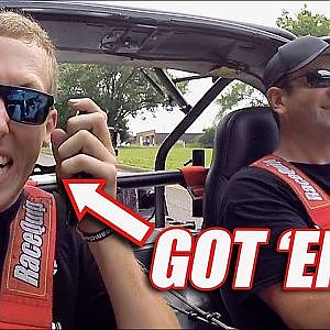 I SCARED CLEETUS in his OWN CAR!