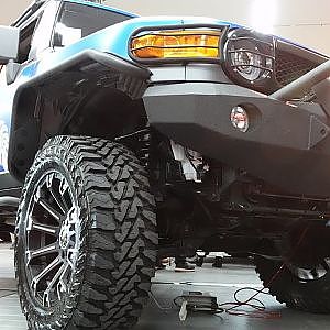 (4K)FLEX TOYOTA FJ CRUISER 2018 modified フレックス トヨタFJクルーザーカスタム - 大阪オートメッセ2018