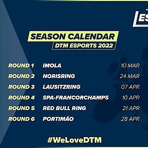 DTM Esports Championship powered by MediaMarkt 2022: Round 1 – Imola (DE)