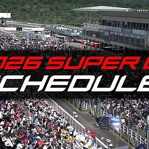 2026 SUPER GT Schedule