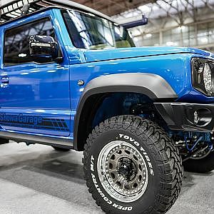 SHOWA Garage SUZUKI JIMNY SIERRA 2 JB64W modified ジムニーシエラ カスタム - NAGOYA AUTO TREND 2021 オートトレンド2021