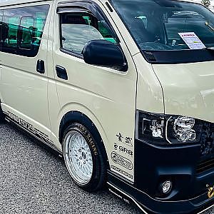 HIACE TOYOTA bodykit custom SBM Osaka2021 - SBM大阪2021 ハイエース エアロ カスタムバン