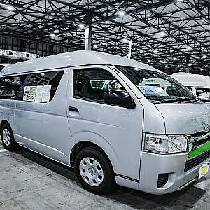 TAKOS ハイエース ナロー バンコン HIACE 2B TOKYO CAMPING CAR SHOW 2021 - 東京キャンピングカーショー2021