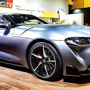 (4K)GR SUPRA 2019 gazoo racing GRスープラ 市販化モデル - OSAKA AUTO MESSE 2019