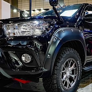 (4K)TOYOTA HILUX TRD 2018 新型ハイラックスTRDカスタム - 東京オートサロン2018