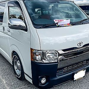 TOYOTA 200 HIACE super GL SBM Osaka2021 - SBM大阪2021 ハイエース スーパーGL カスタム メッキグリル