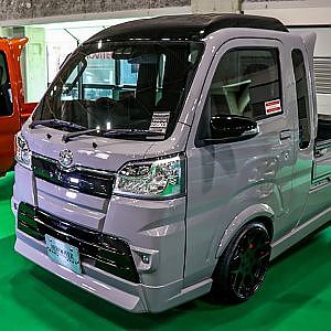 AERO OVER K-TRIDER HIJET OAM2022 -  エアロオーバー ハイゼット カスタム エアロ 大阪オートメッセ2022