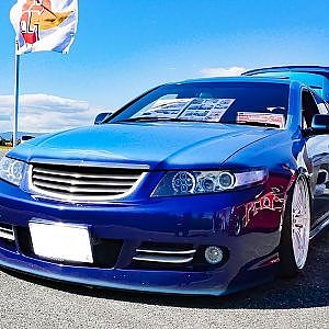 (4K)HONDA ACORD WAGON modified ホンダ・アコードワゴンカスタム - スーパーカーニバル2017