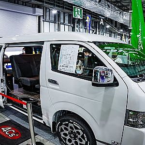 4Cs' ハイエース スマートキャンパー5G Comfort HIACE Smart Camper5G -  TOKYO CAMPING CAR SHOW 2021 東京キャンピングカーショー2021