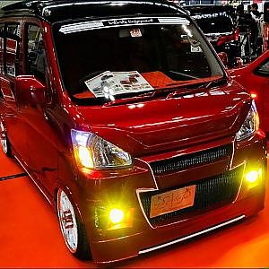 (4K)SHO PRODUCE DAIHATSU HIJET CARGO 翔プロデュース・ダイハツ ハイゼットカーゴ カスタム - 名古屋オートトレンド2018