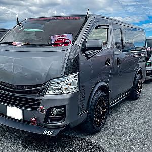 NISSAN CARAVAN NV350 modified SBM Osaka2021 - SBM大阪2021 キャラバン カスタム