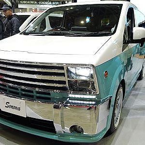 ALPINE STYLE Sonova original NISSAN NV200 TAS2024 - アルパインスタイル ソノバ バネットバン 東京オートサロン2024