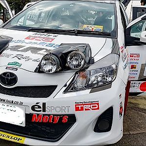 (4K)TOYOTA YARIS VITZ modified for RALLY トヨタ ヴィッツ ヤリス ラリーカスタム - NAGOYA AUTO TREND 2019