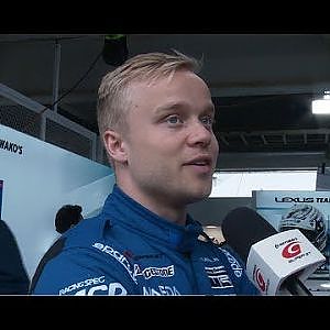 2018 AUTOBACS SUPER GT Rd.1 Felix Rosenqvist Interview